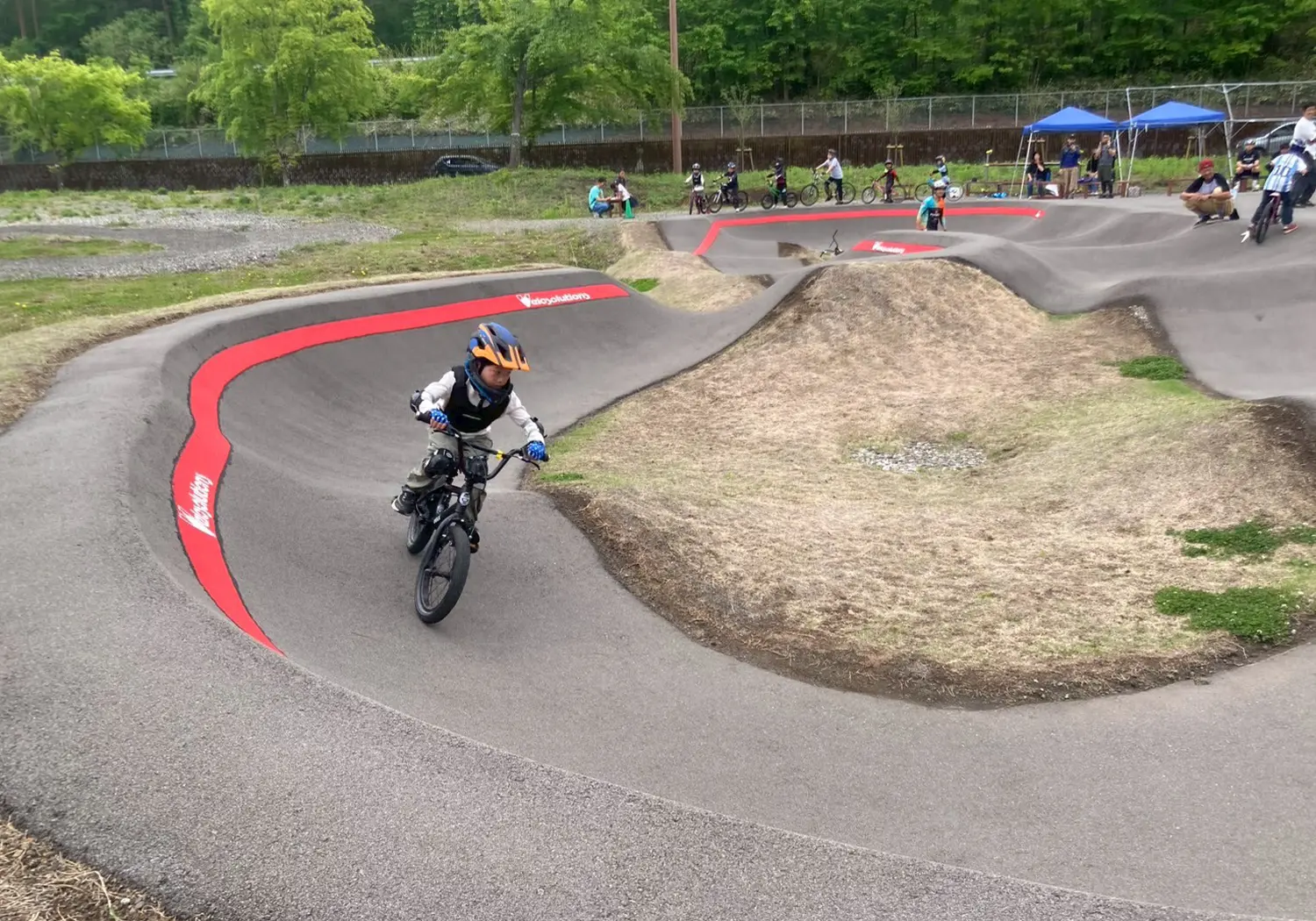 富士の森でマウンテンバイク体験