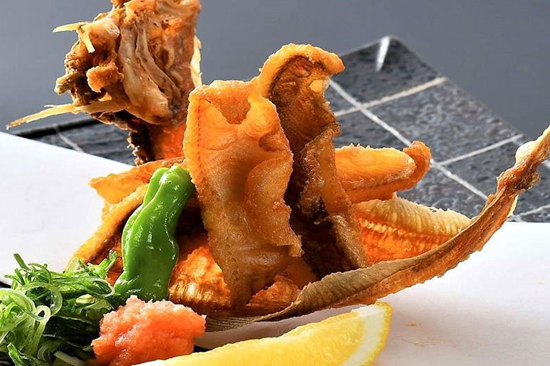 Fried flatfish