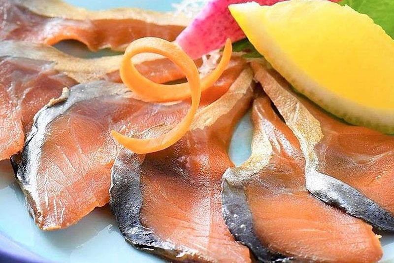 Sashimi mackerel heshiko