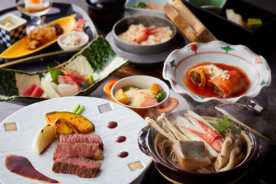 【特別会席】厳選された食材を使った逸品のかがやきコース1 冬