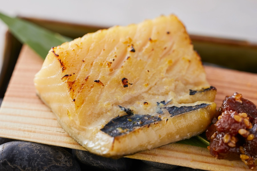 土地の恵み会席_焼物_鰆西京焼き