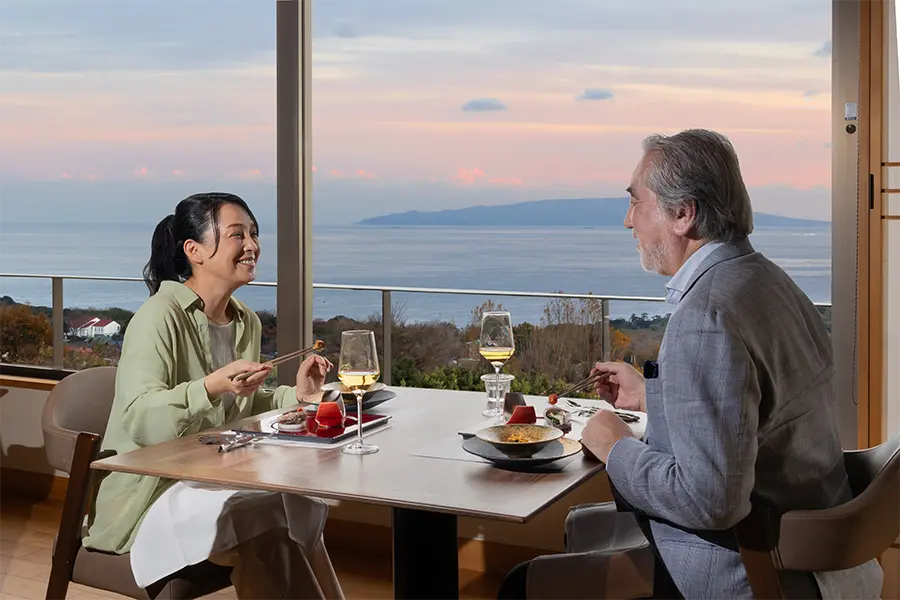 お食事はフリーオーダースタイル