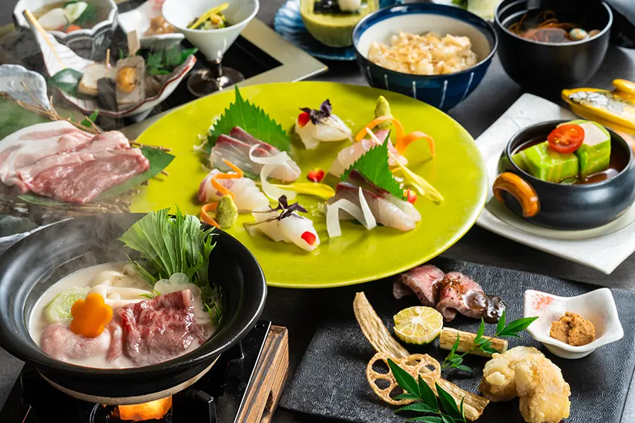 【土地の恵み会席】2025年12月1日～2026年2月28日