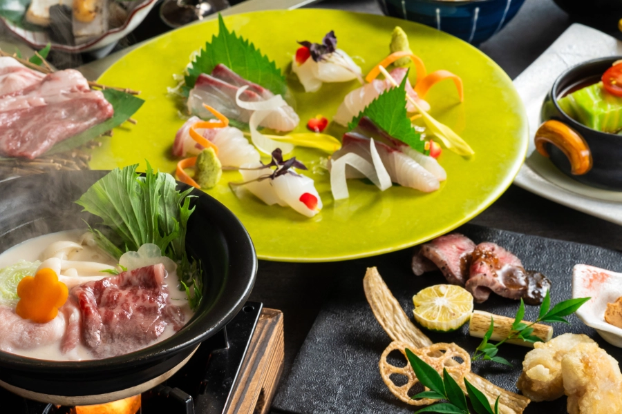 【土地の恵み会席】2025年12月1日~2026年2月28日