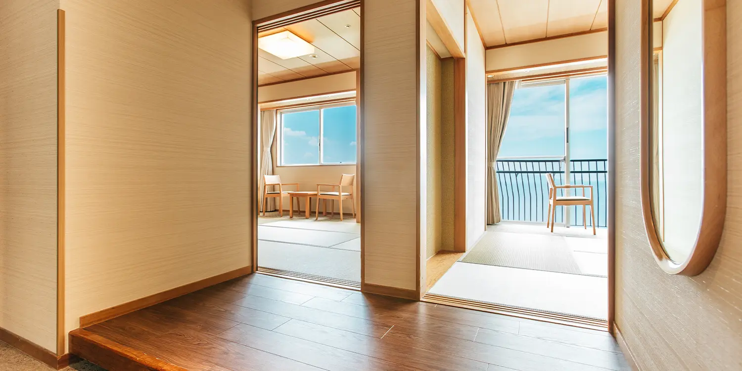 【オーシャンビュー】6畳2間／51平米