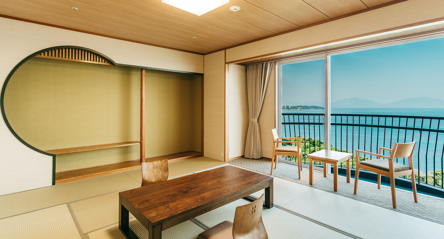 【Ocean View】 Japanese-style room 10 Tatami