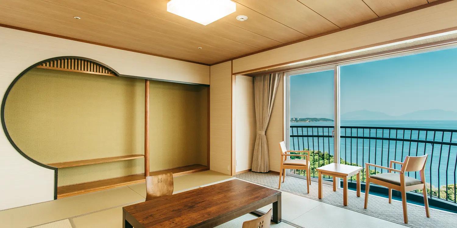 【オーシャンビュー】和室10畳