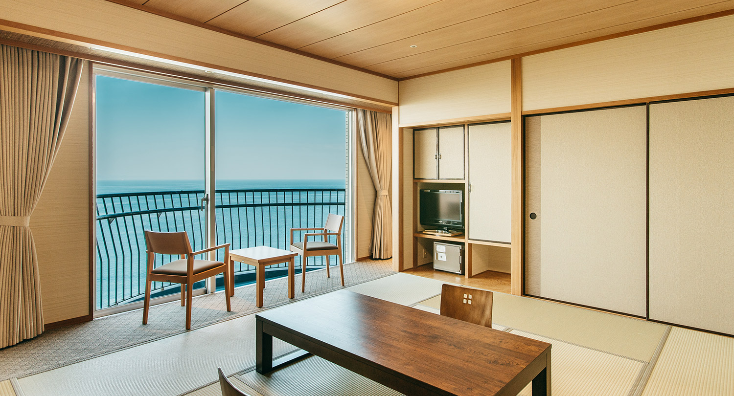 【Ocean View】 Japanese-style room 10 Tatami