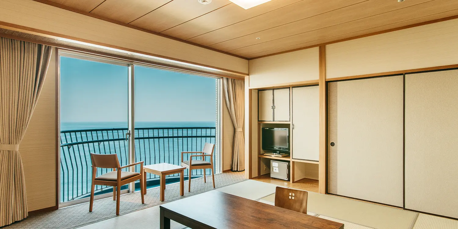 【オーシャンビュー】和室10畳
