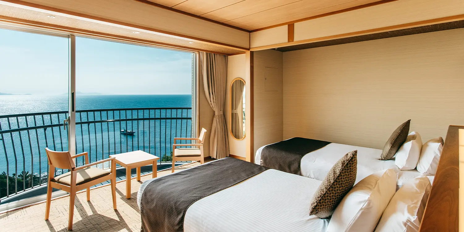 【オーシャンビュー】スーペリアルーム（バス付）／36平米