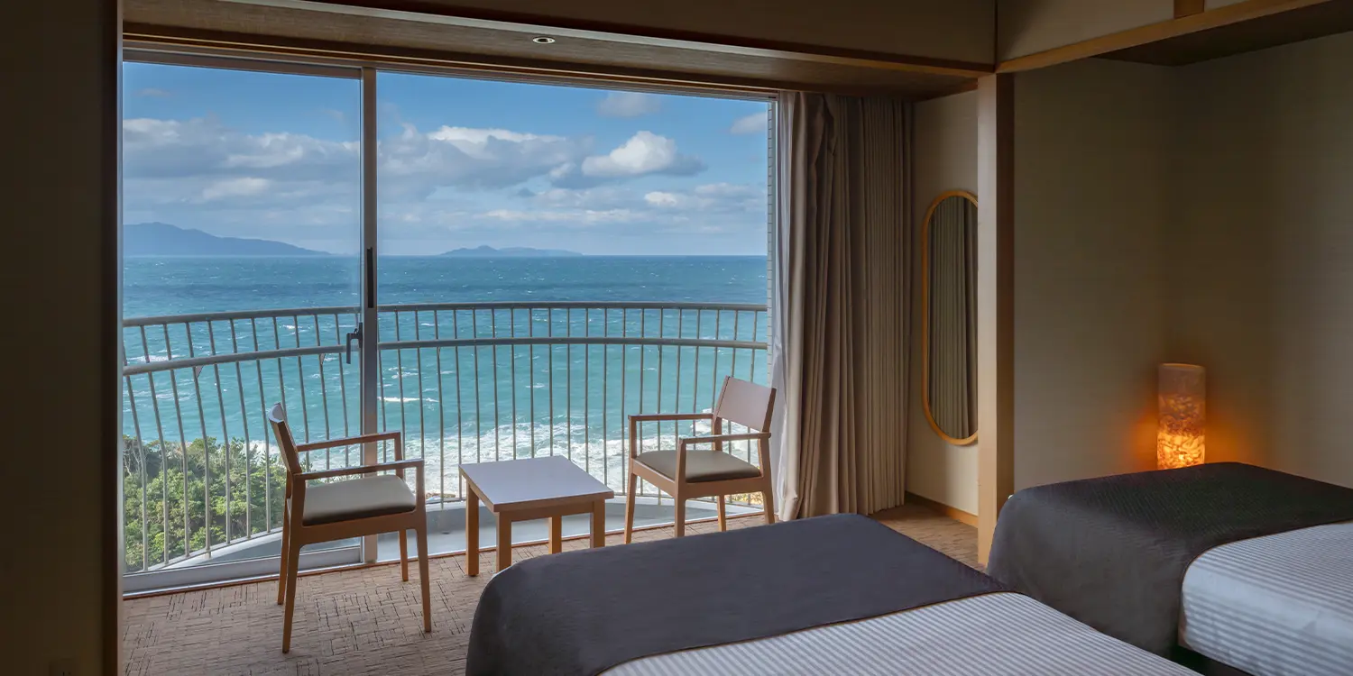 【オーシャンビュー】スーペリアルーム（バス付）／36平米