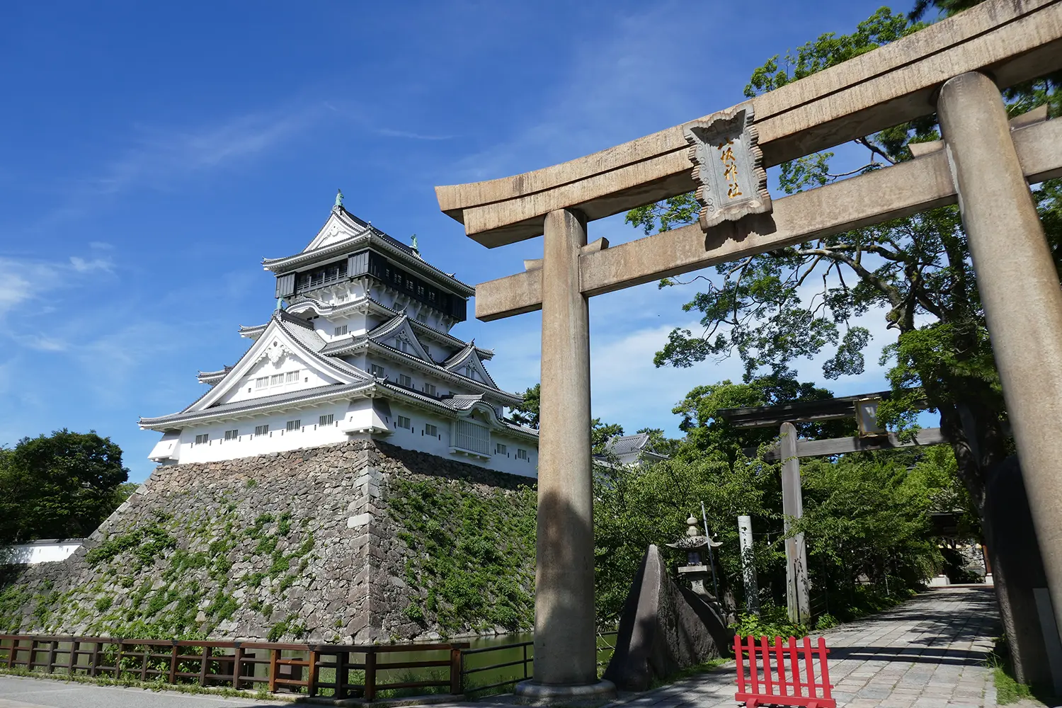 小倉城、小倉城庭園で歴史を感じる