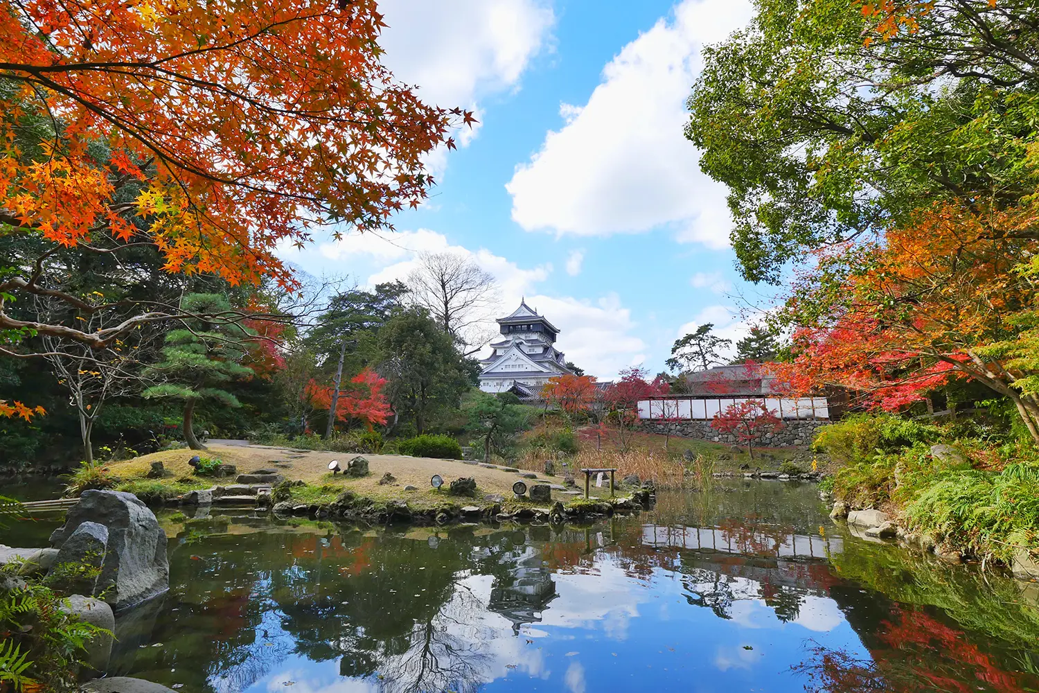 小倉城、小倉城庭園で歴史を感じる