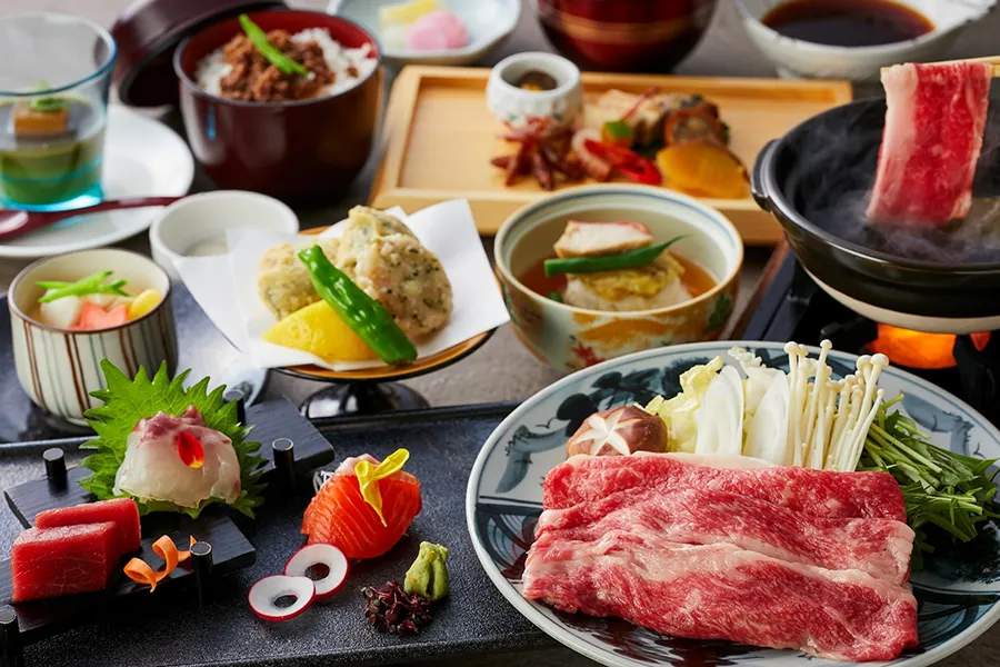 【季節の会席】近江牛と旬の食材を愉しむ会席