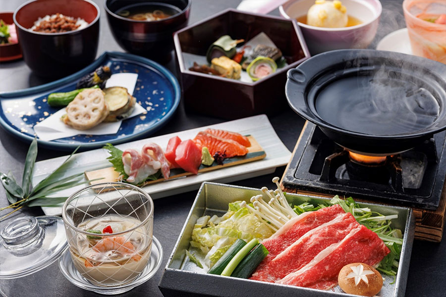 【季節の会席】近江牛と旬の食材を愉しむ会席