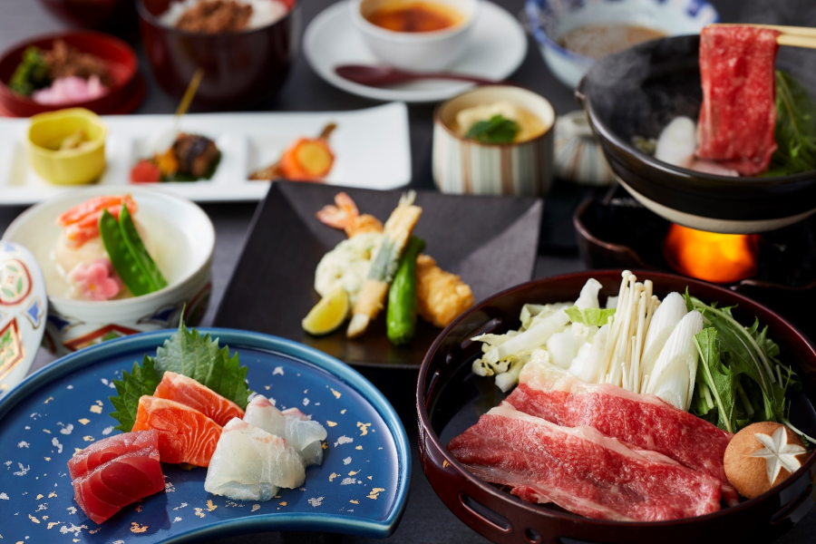 【季節の会席】近江牛と旬の食材を愉しむ会席