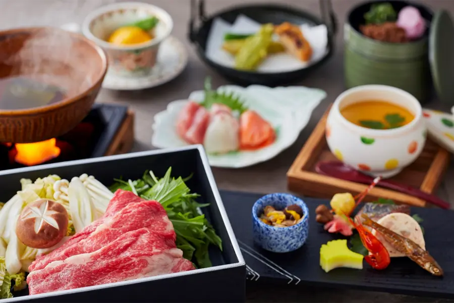 [Seasonal Kaiseki] Enjoy Omi beef and seasonal ingredients in this Kaiseki course.