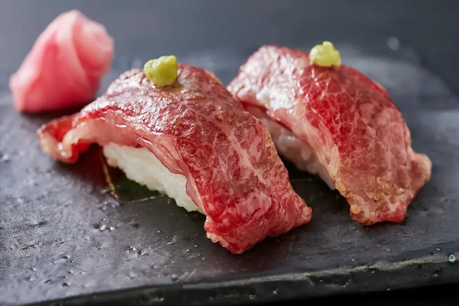 【近江牛終極懷石料理】A5等級近江牛豐盛的菜餚