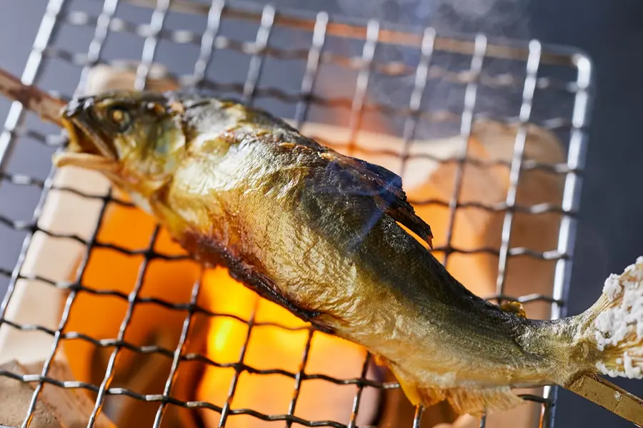 【大地之福懷石料理】主菜：近江牛壽喜燒或近江牛涮鍋