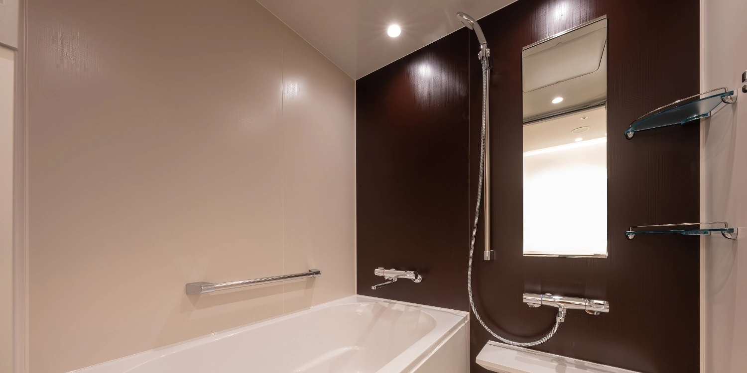 デラックスコーナービュー バスルーム・トイレ