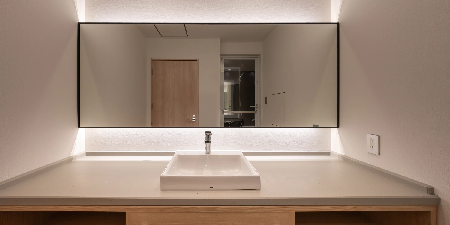 デラックスコーナービュー バスルーム・トイレ