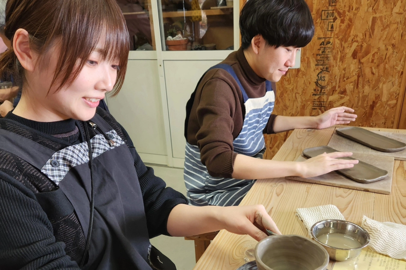 手びねり・電動ろくろでワクワクな陶芸体験