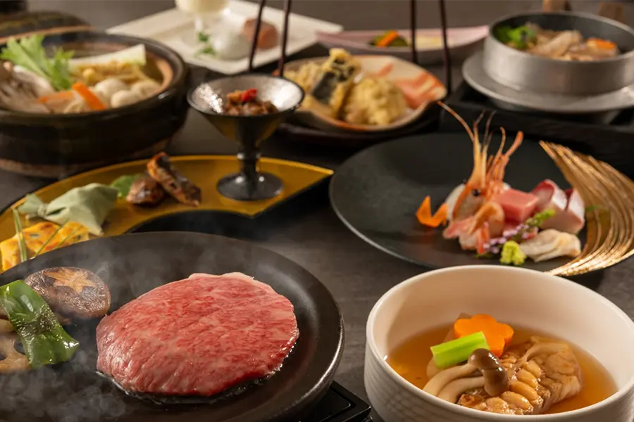【特別会席】前沢牛にのどぐろ釜飯、鱈白子も！旬の味覚も堪能