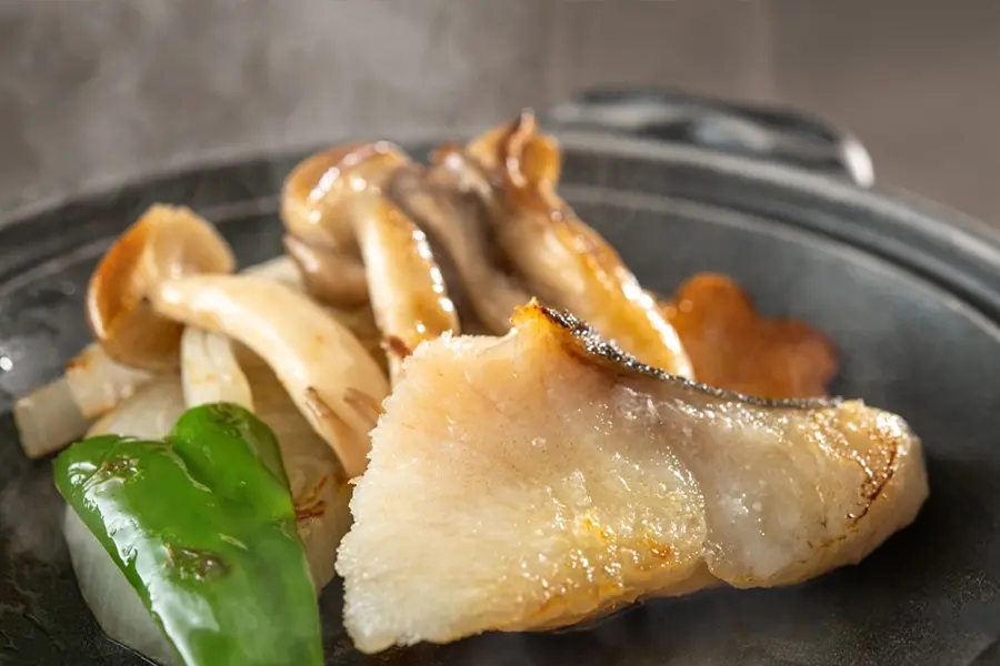 【季節の会席】冬のあじわい 旬の鱈の陶板焼に白金豚の豆乳鍋！