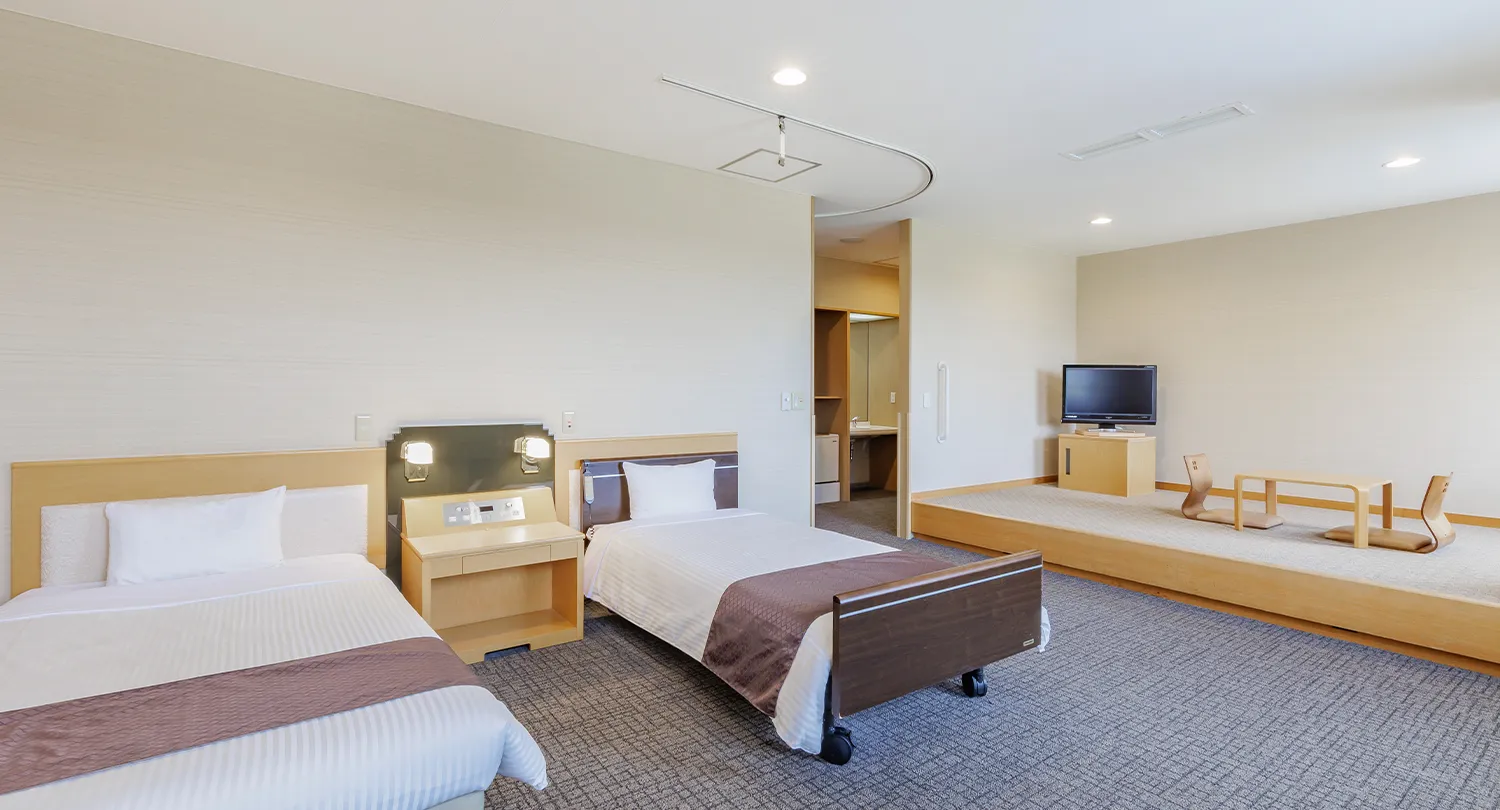 バリアフリー対応客室（バス付）