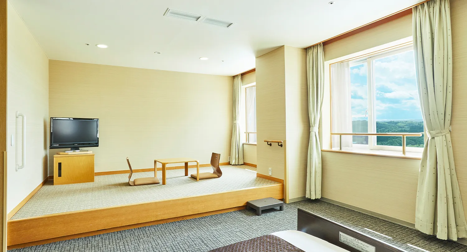 バリアフリー対応客室（バス付）