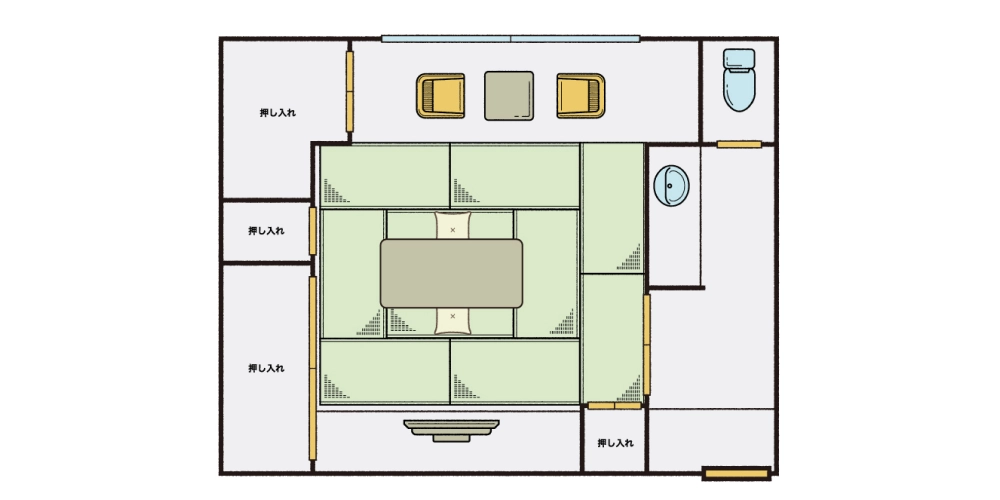 Japanese-style room 10 Tatami