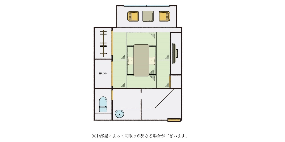 Japanese-style room 8 Tatami