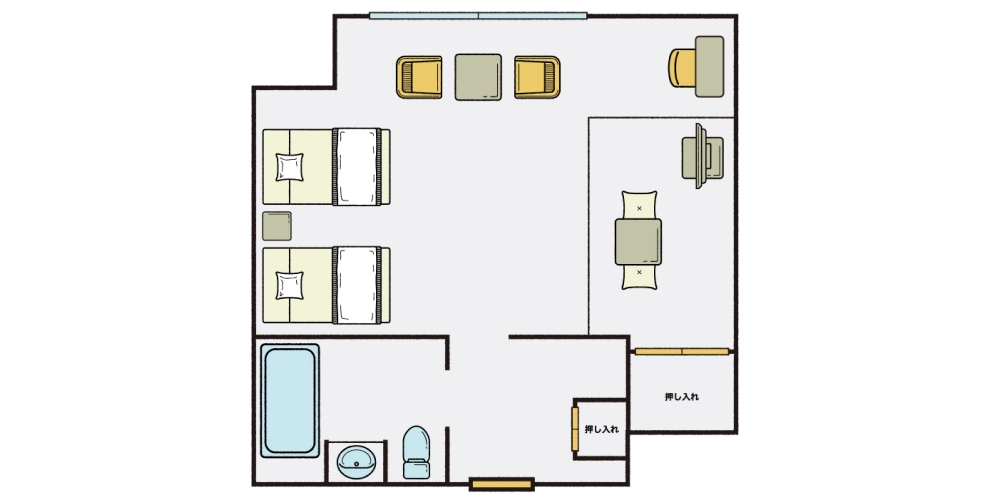 Barrier-Free Room (with bath)