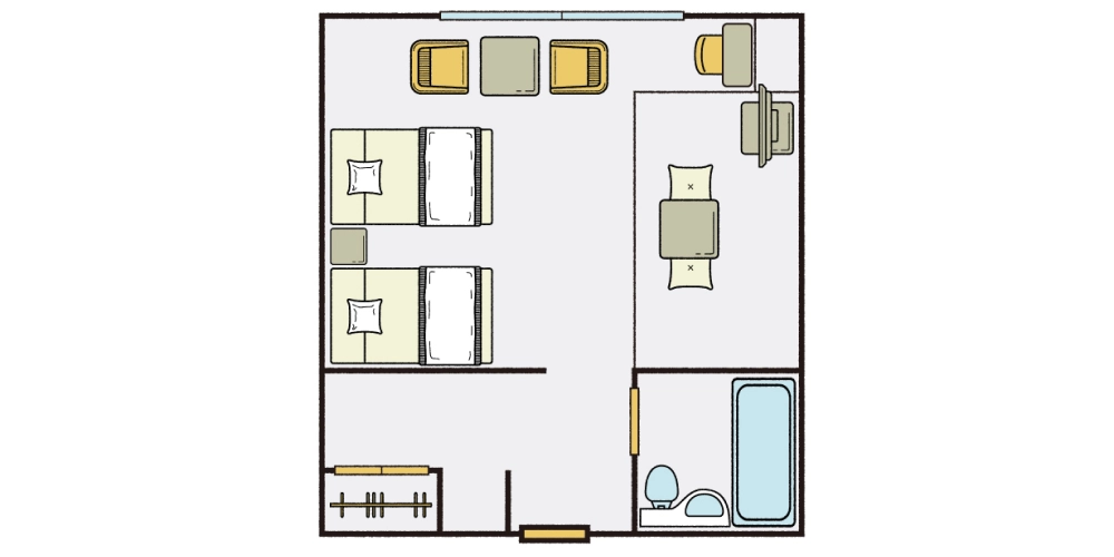 Superior Twin Room (with bath)