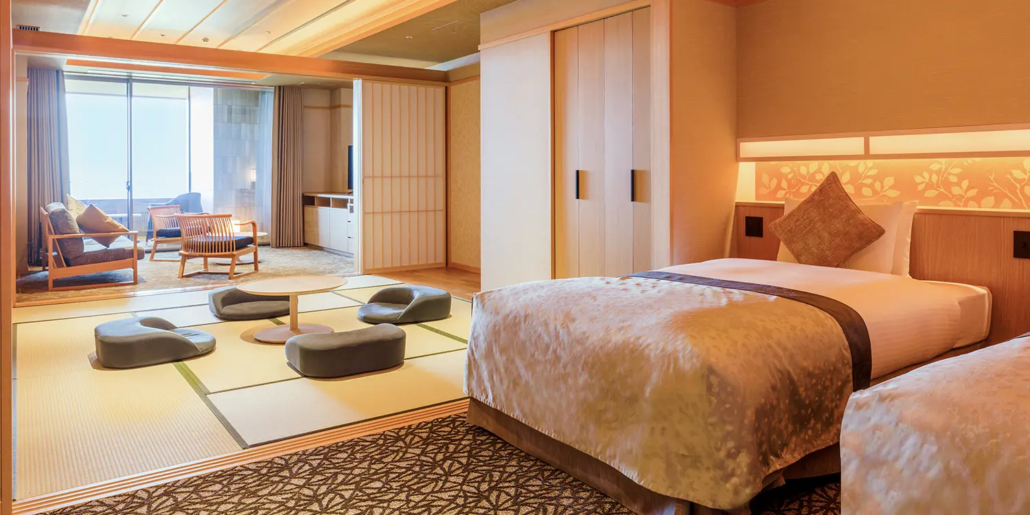 【温泉露天風呂付】デラックススイート