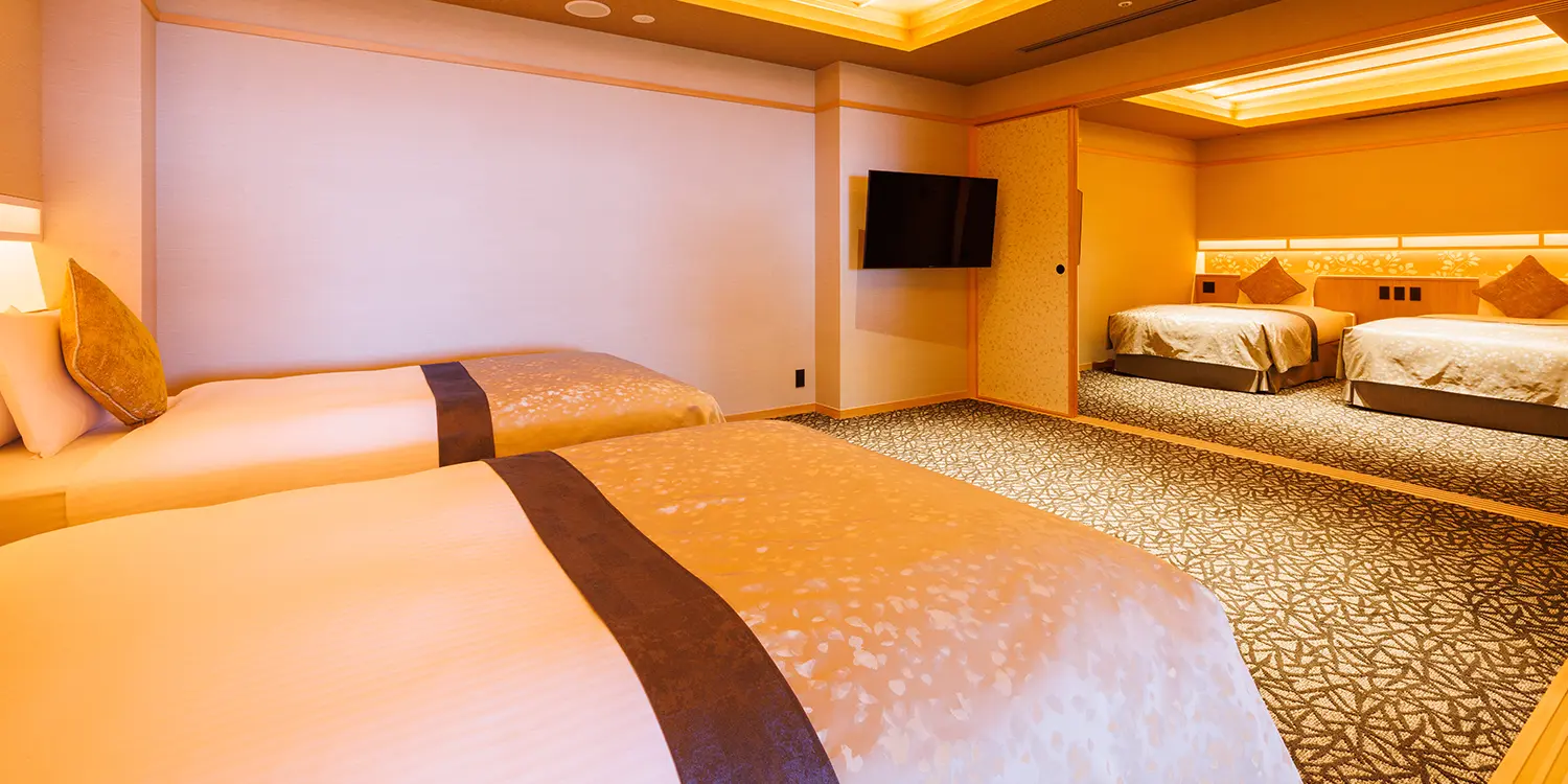 【温泉露天風呂付】デラックススイート