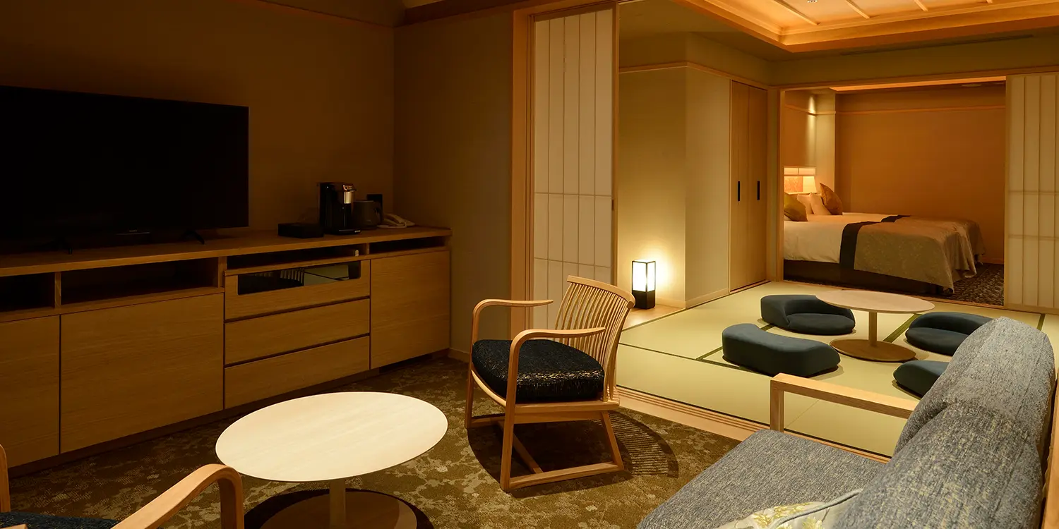 【温泉露天風呂付】デラックススイート