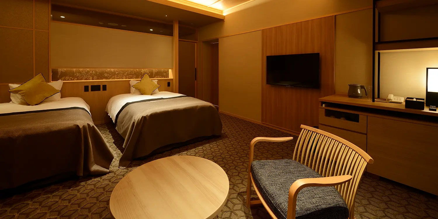 【温泉露天風呂付】プレミアムツイン