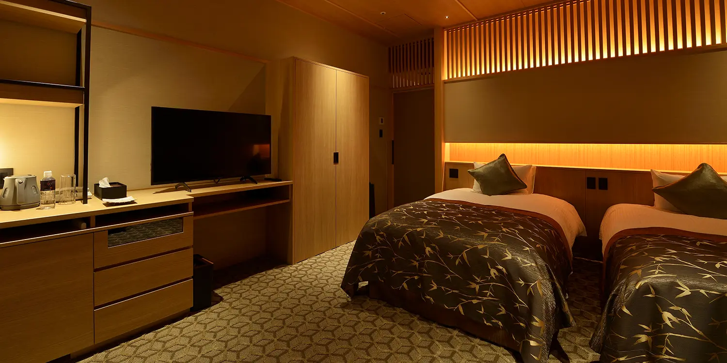 【オーシャンビュー】スーペリアツイン(シャワーブース付)