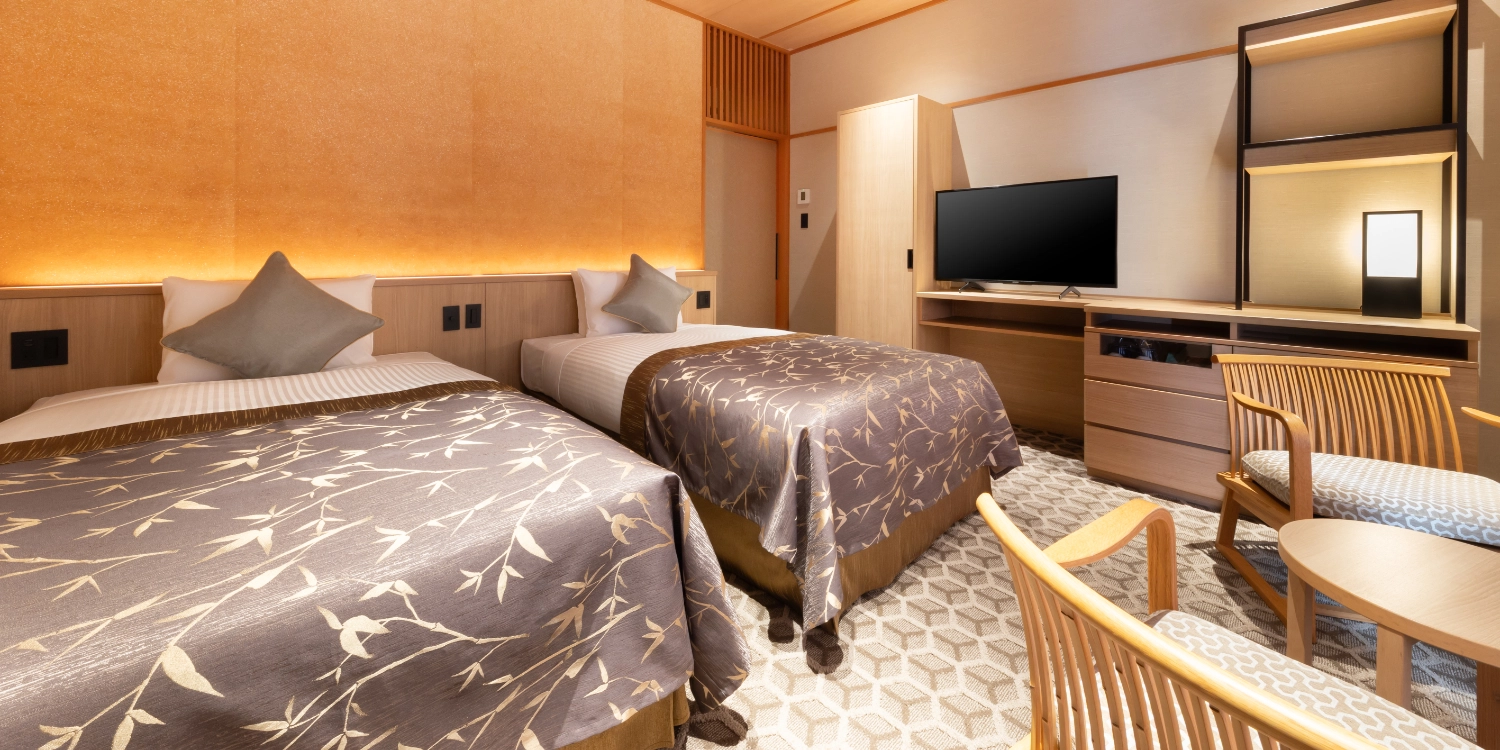 【オーシャンビュー】スーペリアツイン(シャワーブース付)