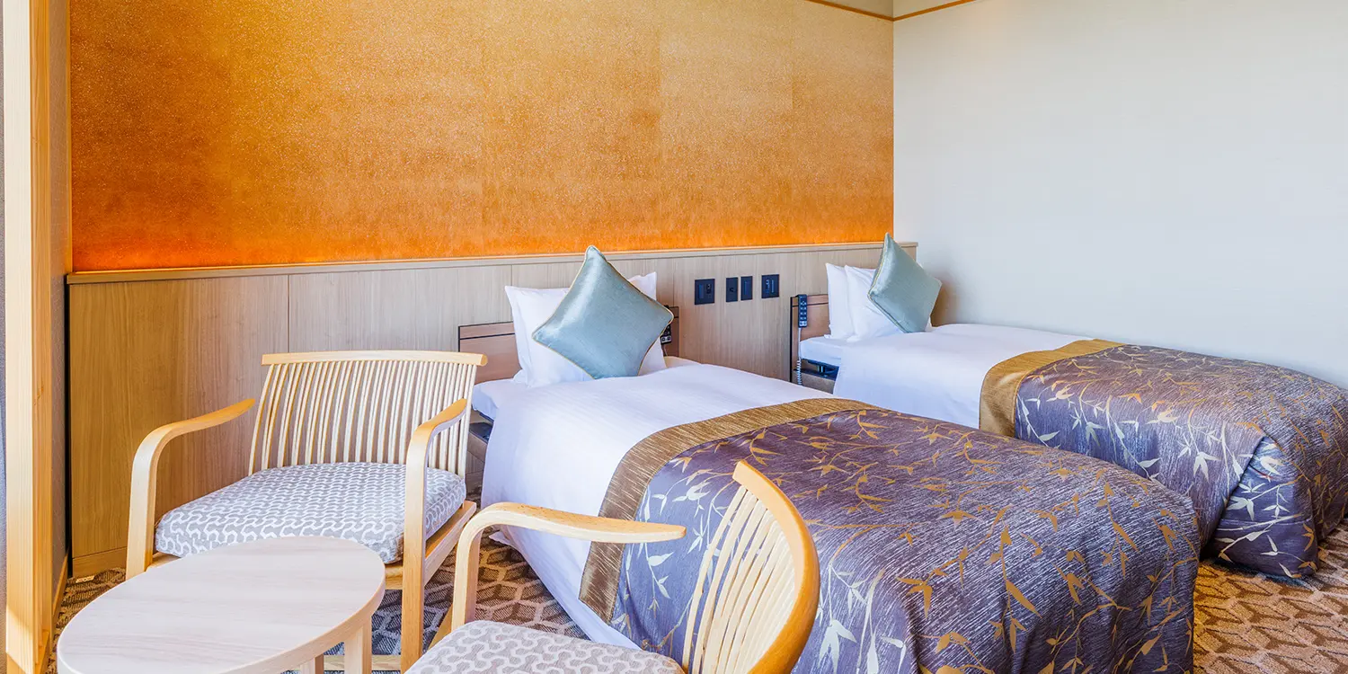 【オーシャンビュー】スーペリアユニバーサルツイン(バス付)