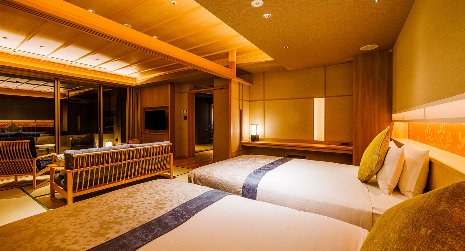 【With hot spring open-air bath】 Luxury suite/104 ㎡