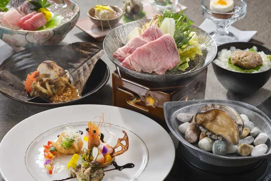 [Land's Blessings Kaiseki] Japanese Kaiseki Plan