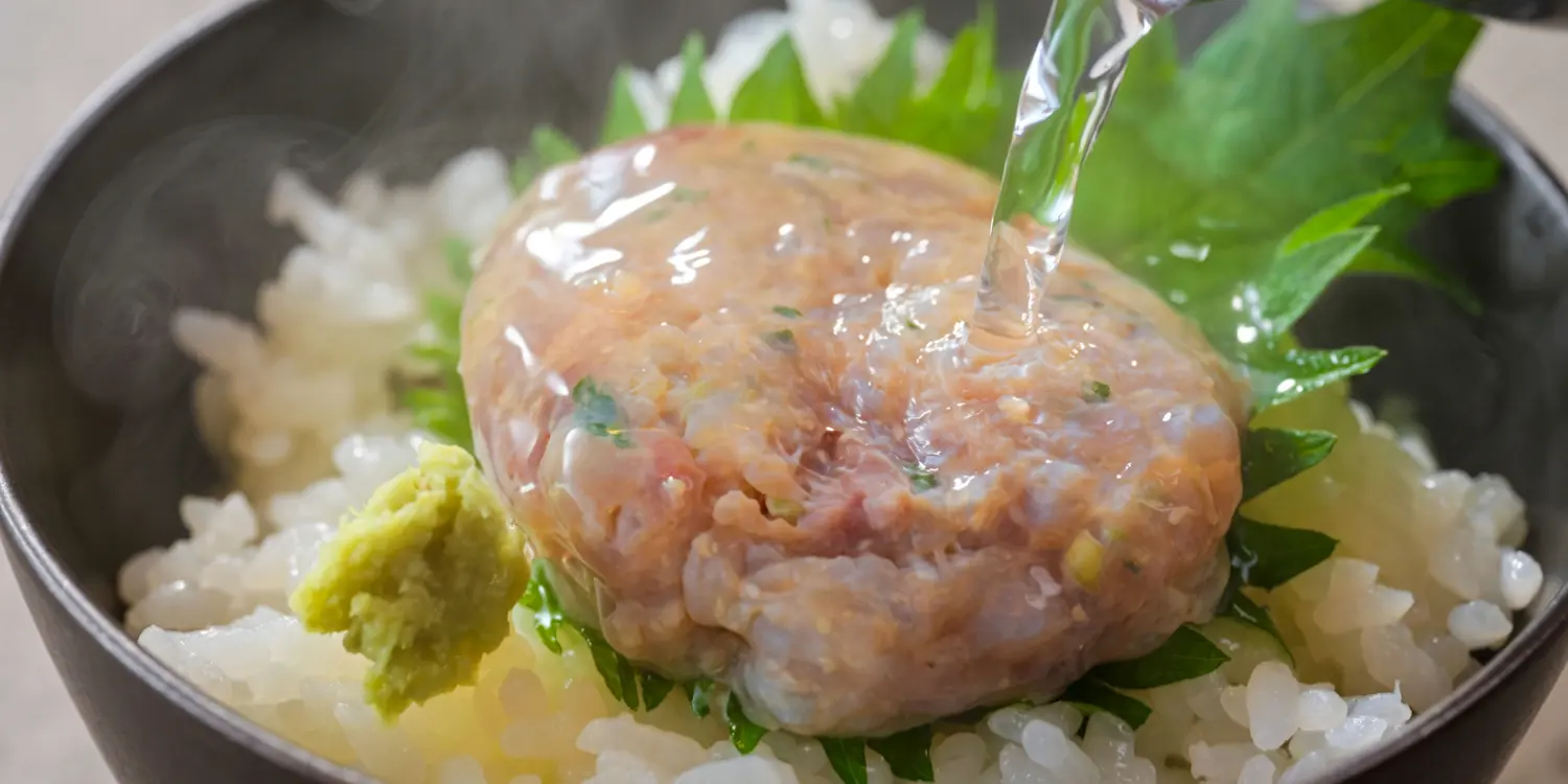 竹荚鱼茶泡饭