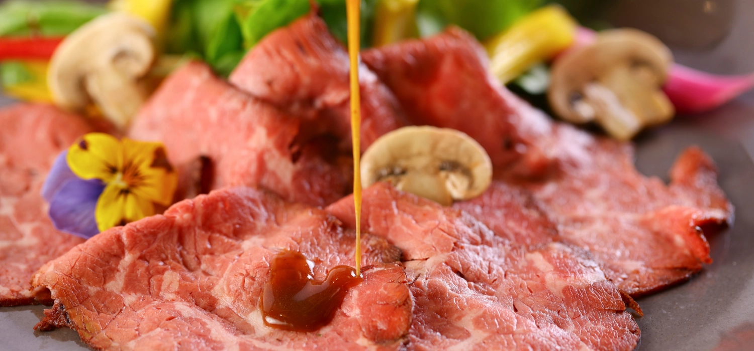 ローストビーフのサラダ