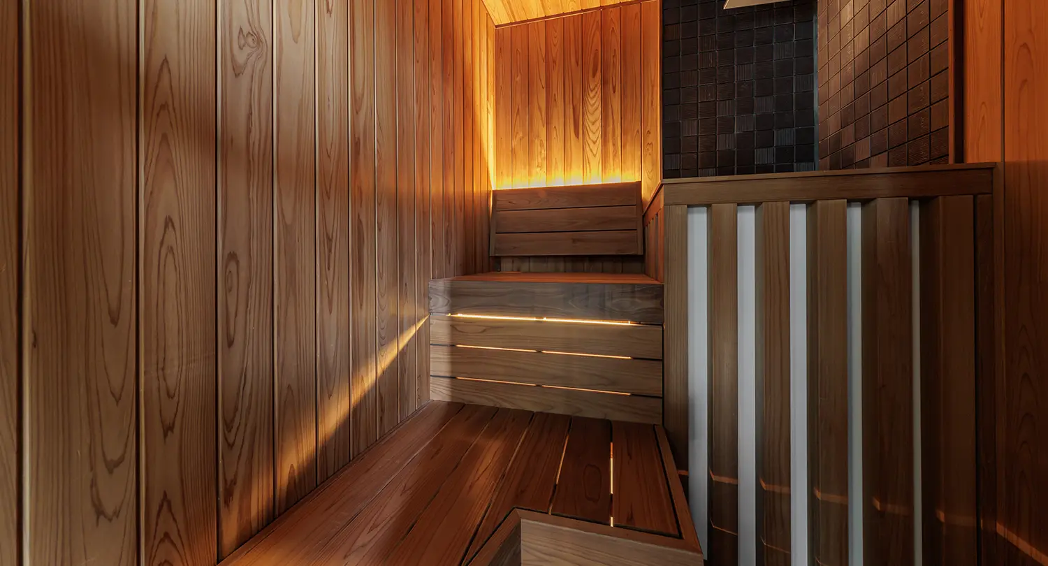 露天風呂付デラックスルーム（サウナ付）