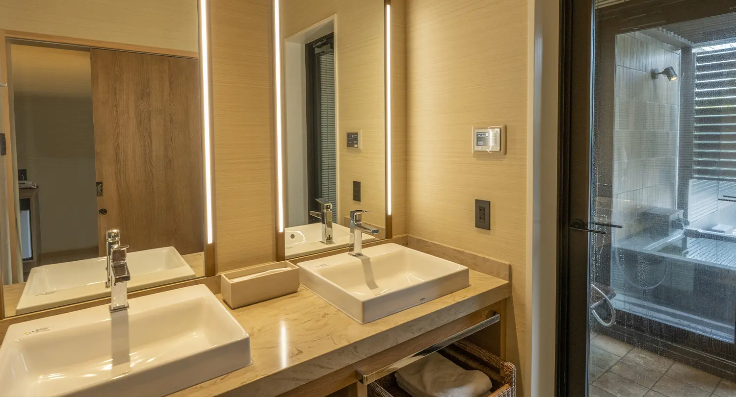 ドッグフレンドリールーム（露天風呂付ツインルーム）