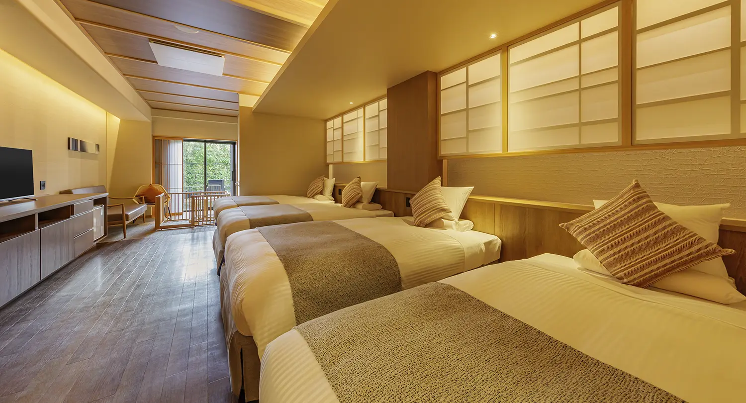 ドッグフレンドリールーム（露天風呂付ツインルーム）