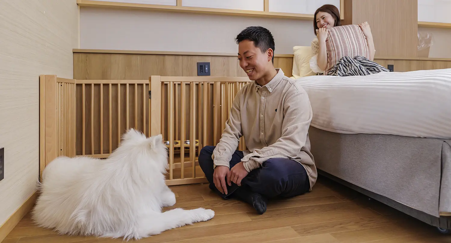 ドッグフレンドリールーム（露天風呂付ツインルーム）