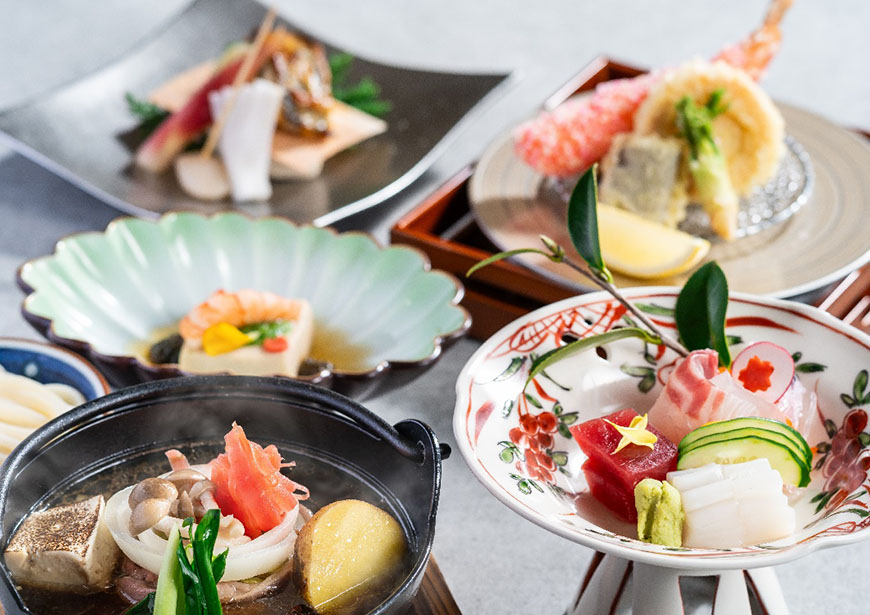 【当季怀石料理】品尝来自濑户内的色彩缤纷的怀石料理食材